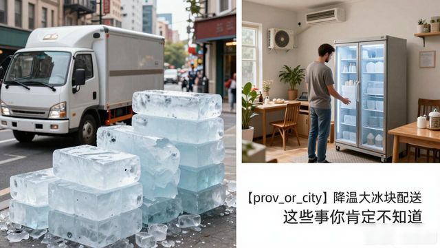 普陀降温大冰块配送 这些事你肯定不知道